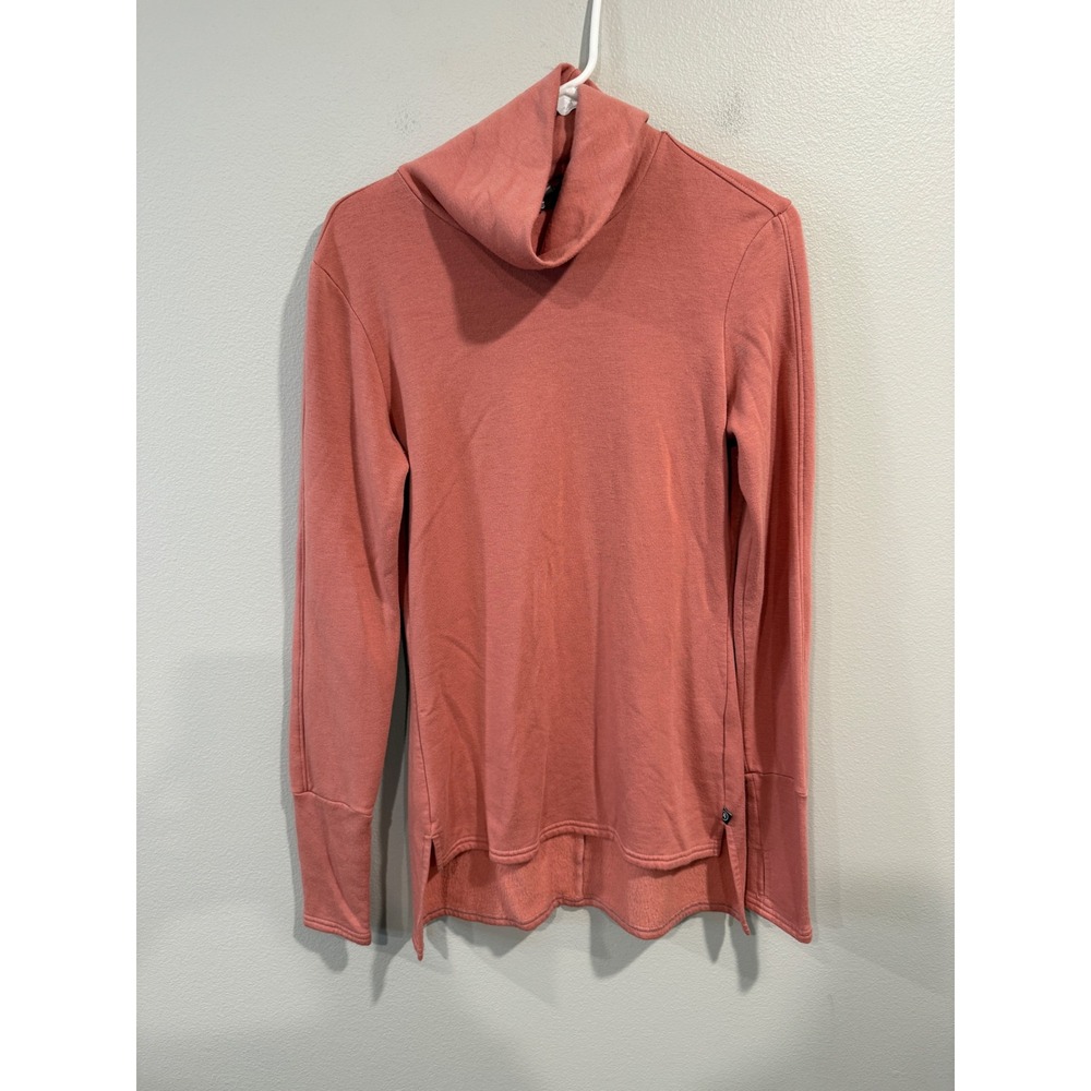 Backcountry Women Turtle Neck Long Sleeve Coral Sweatshirt‎ Size Medium